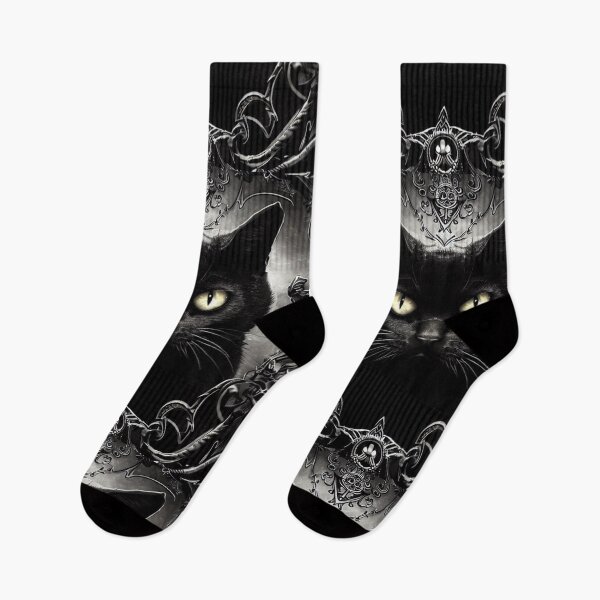 Item preview, Gothic Black Cat designed and sold by Zombiekev.