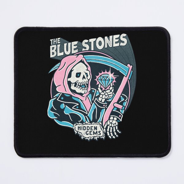 Item preview, The blue stones Hidden Gems logo designed and sold by PhilippineDupuy.