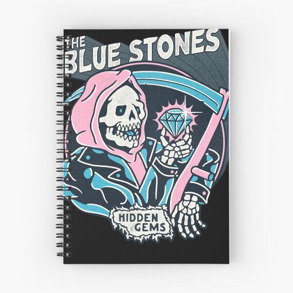 Item preview, The blue stones Hidden Gems logo designed and sold by PhilippineDupuy.