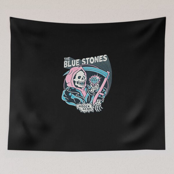 Item preview, The blue stones Hidden Gems logo designed and sold by PhilippineDupuy.