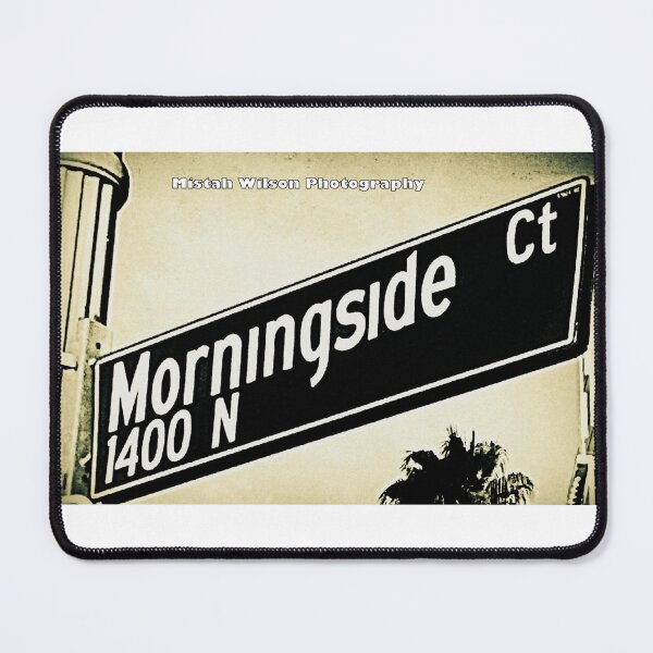 Item preview, Morningside Court, Hollywood, California by Mistah Wilson designed and sold by The Street Sign Store.