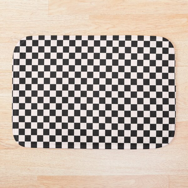 Aperçu de l'œuvre Motif en damier en anthracite et beige, un design "Checkmate" ! créée et vendue par StudioSquiggly.