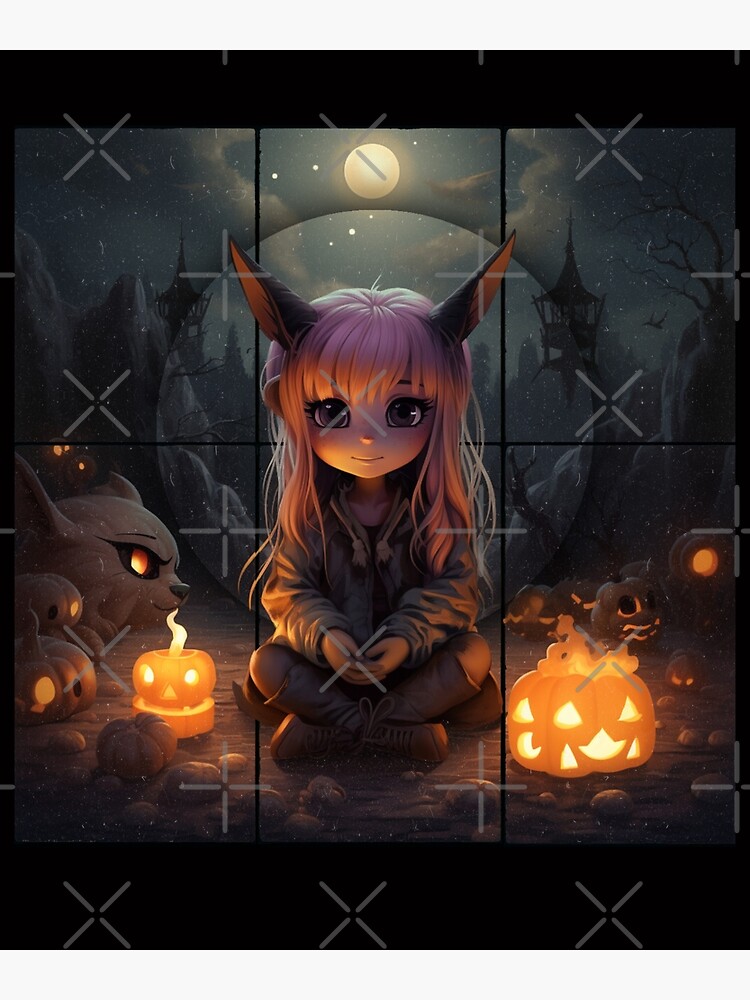 Cute Halloween Girl!  Halloween girl, Cute halloween, Cute chibi