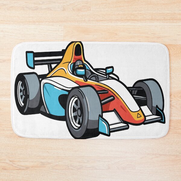 Item preview, Cartoon of a very fast racecar  designed and sold by janedewaard.
