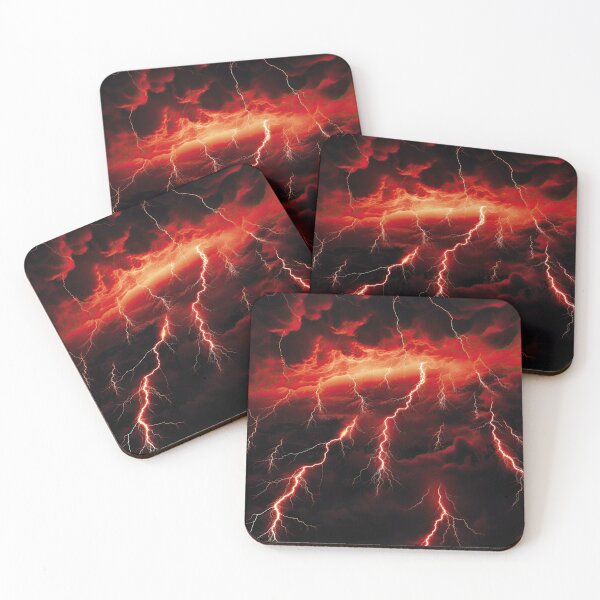 Item preview, Electricity Will Kill You Red Graphic T-Shirt Dress designed and sold by Digital-Art-Co.