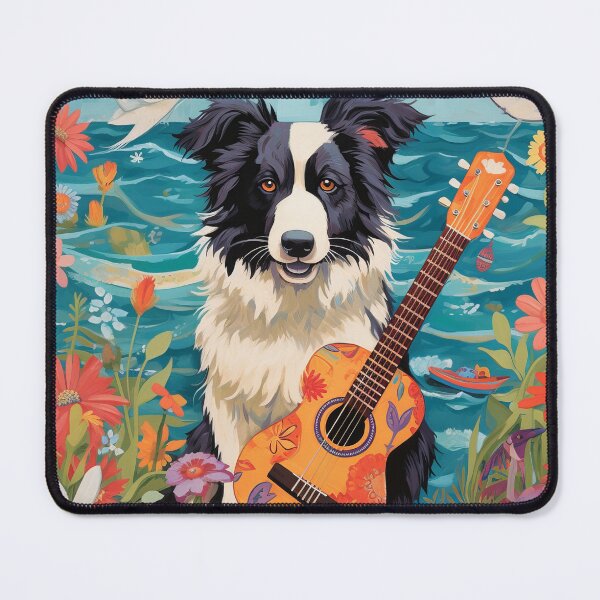 Item preview, Beachside Collie Charm designed and sold by Ivan Guaderrama.