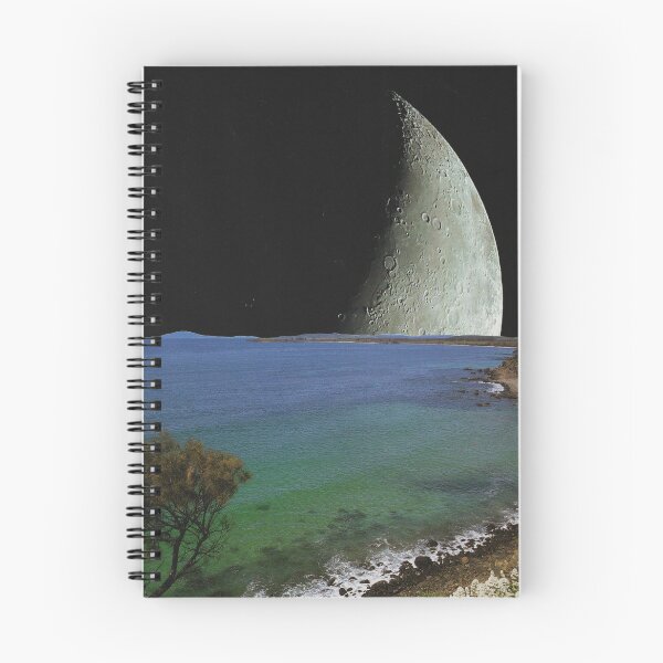 Item preview, Surreal handmade collage "Cosmic Dump 1" designed and sold by Everna-more.