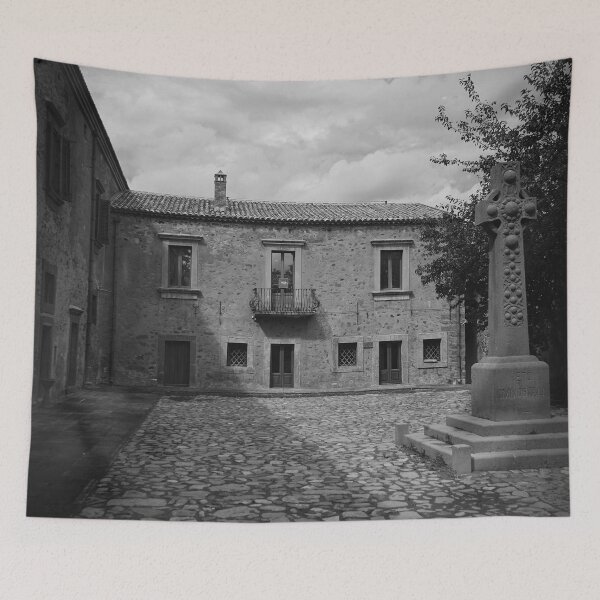 Item preview, Courtyard, Castello Nelson, Bronte, Sicily, Italy designed and sold by Douglas E. Welch Design and Photography.
