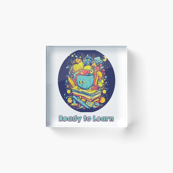 Item preview, Back to School, Ready to Learn designed and sold by captainpeter.