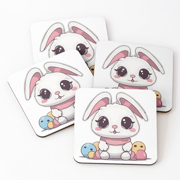 Item preview, Cute rabbit with eggs designed and sold by Realizey.