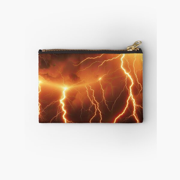 Item preview, Electricity Will Kill You Orange Graphic T-Shirt Dress designed and sold by Digital-Art-Co.