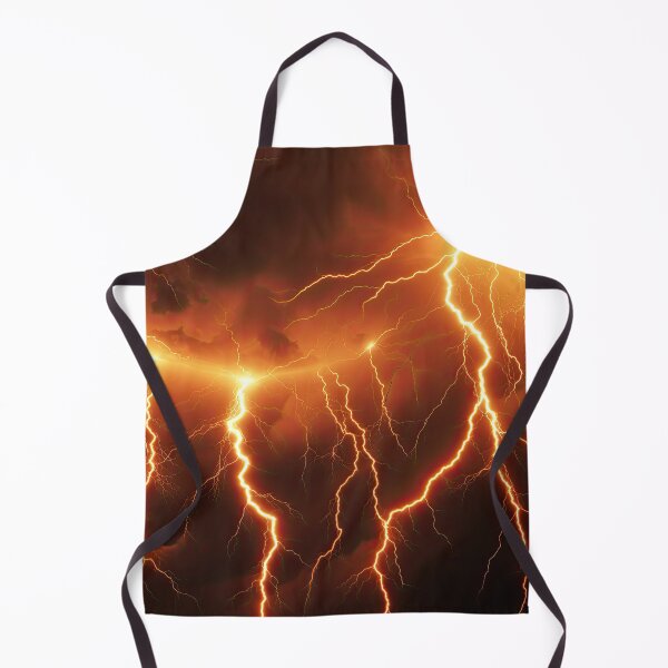 Item preview, Electricity Will Kill You Orange Graphic T-Shirt Dress designed and sold by Digital-Art-Co.