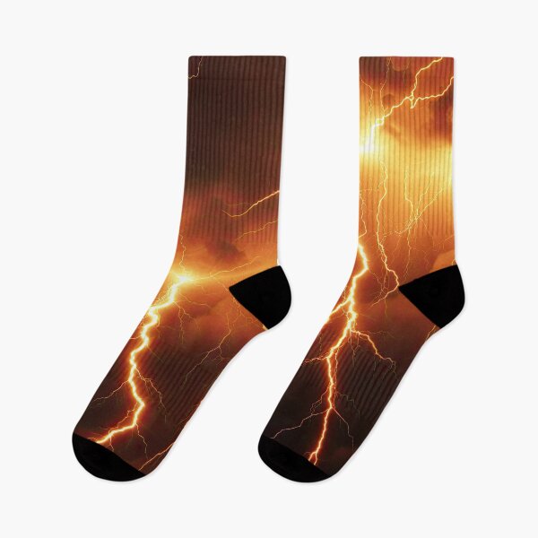 Item preview, Electricity Will Kill You Orange Graphic T-Shirt Dress designed and sold by Digital-Art-Co.