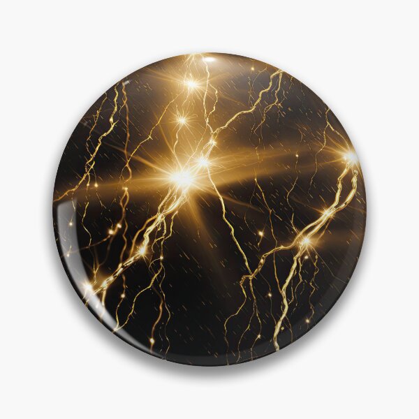 Item preview, Electricity Will Kill You Gold Graphic T-Shirt Dress designed and sold by Digital-Art-Co.