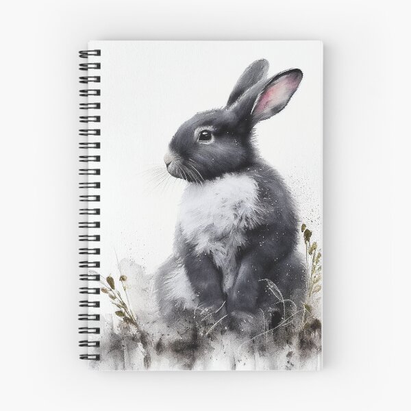 Item preview, Cute Rabbit Watercolor Painting  designed and sold by cotoprints.
