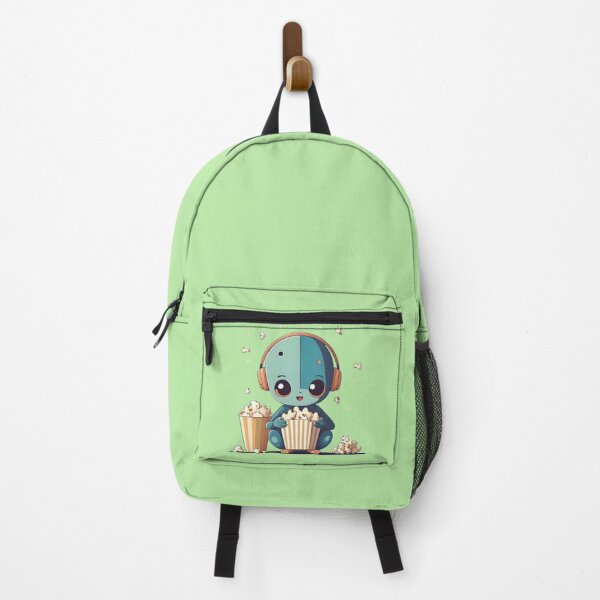 Item preview, Alien Loves Popcorn designed and sold by Dreamy-Spirit.