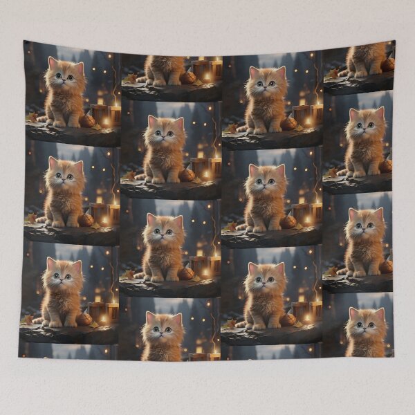 Item preview, super cute cat designed and sold by Ticha-198.