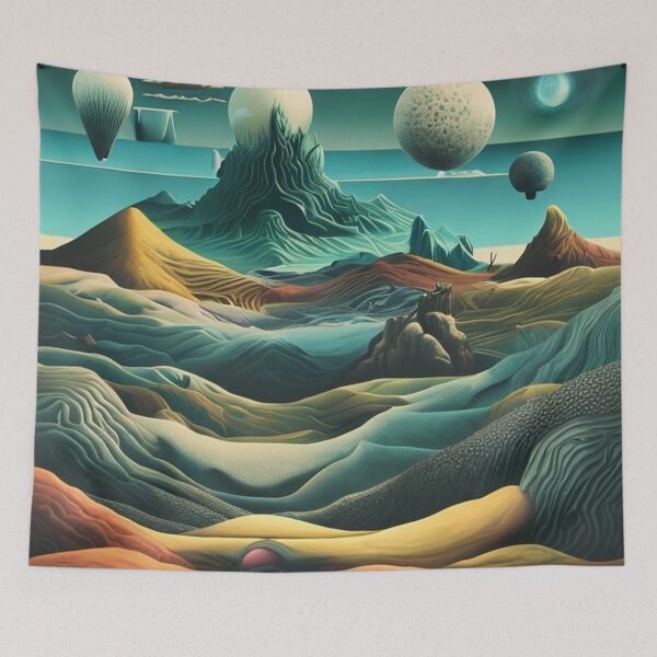Item preview, Surreal World designed and sold by paperringsart.