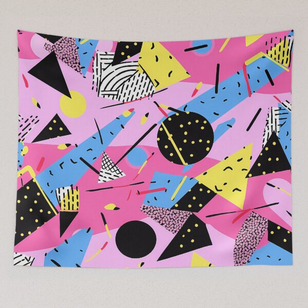 Item preview, 80s and 90s Nostalgia Pop Pattern designed and sold by AeonAcademy.