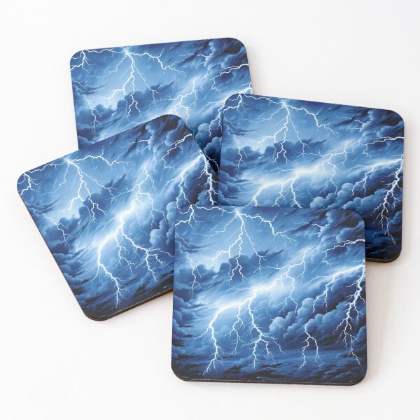 Item preview, Electricity Will Kill You Sky Blue Graphic T-Shirt Dress designed and sold by Digital-Art-Co.