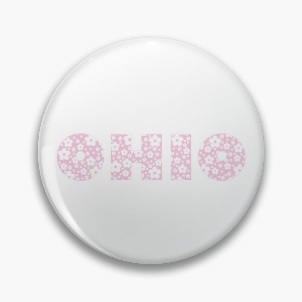 Item preview, pink ohio with flowers designed and sold by Maddy1600.