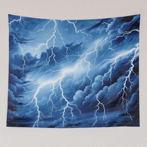 Item preview, Electricity Will Kill You Sky Blue Graphic T-Shirt Dress designed and sold by Digital-Art-Co.