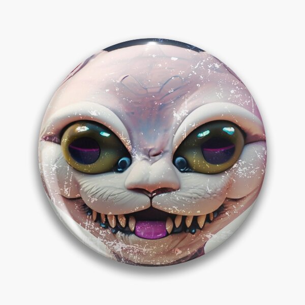 Item preview, VINTAGE PINK NEOMORPH KITTY designed and sold by Clifford Hayes.
