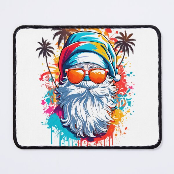 Item preview, a colorful little santa claus wearing glasses designed and sold by ARinternational.