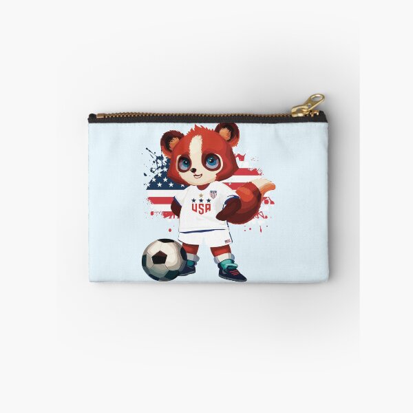 Item preview, USA Soccer Red Panda Mascot designed and sold by Numero14.