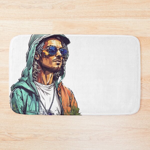 Item preview, Cali Dude Chronically chilling on that Chronic rocking Aviators designed and sold by wojysmokes.