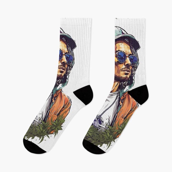Item preview, Cali Dude Chronically chilling on that Chronic rocking Aviators designed and sold by wojysmokes.