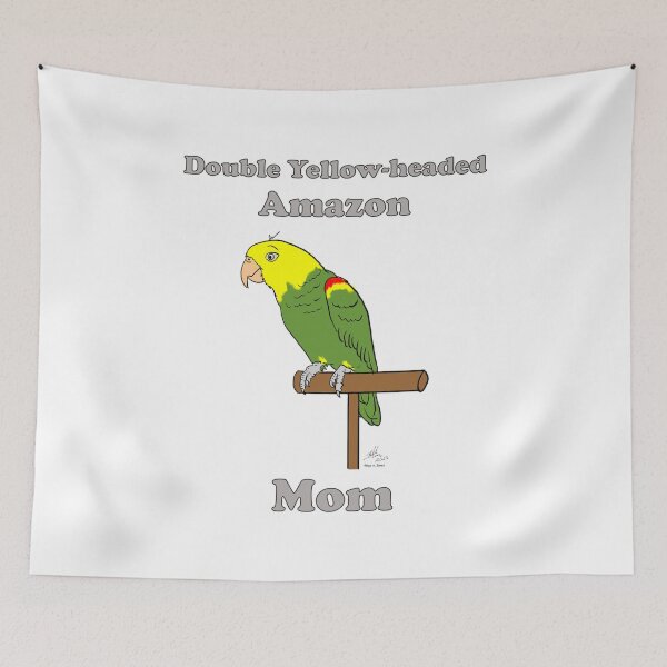 Item preview, Double Yellow-headed Amazon Mom - Oscar Jones designed and sold by Laughing Parrot Studio.