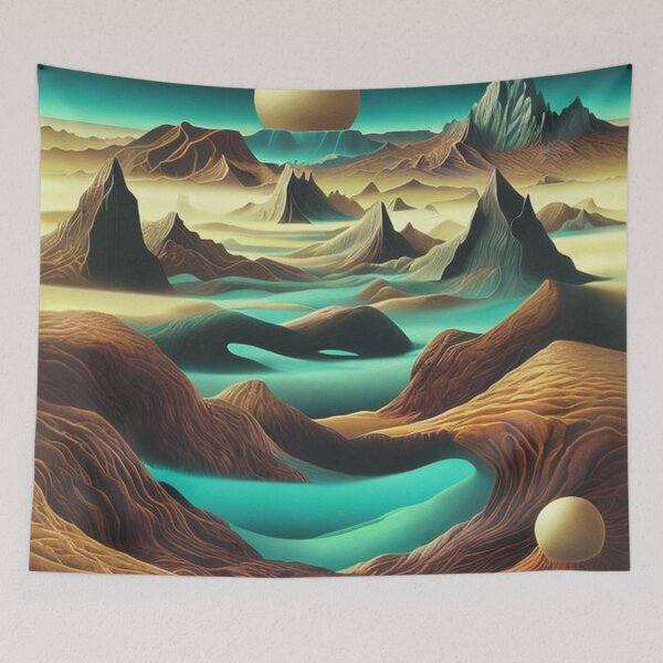 Item preview, Surreal Landscape designed and sold by paperringsart.
