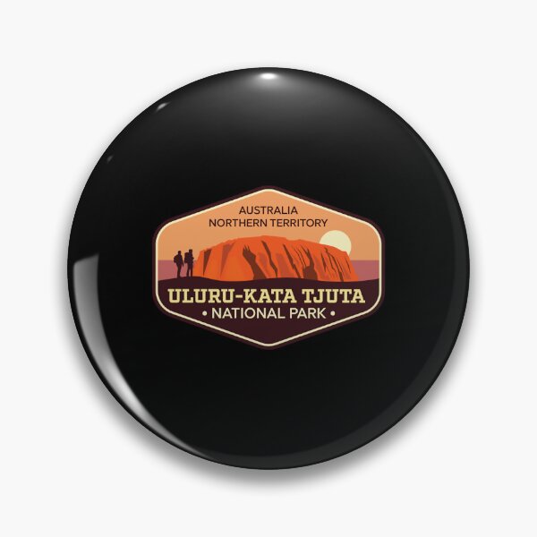 Item preview, Uluru-Kata Tjuta National Park - Australia Northern Territory - Trail hiking badge 	 	 designed and sold by gyplmoufvlb80.