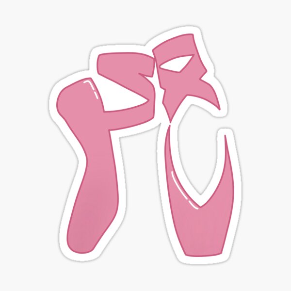 Item preview, ballet pointe shoes cute graphic designed and sold by aubreesdesigns.