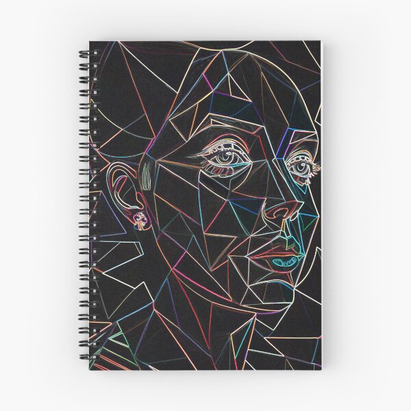 Item preview, Abstract Line Art Portrait 1007 designed and sold by Dream369.