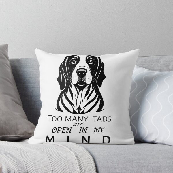 Item preview, Beagle | Too many Tabs are Open in My Mind designed and sold by ComicHac.