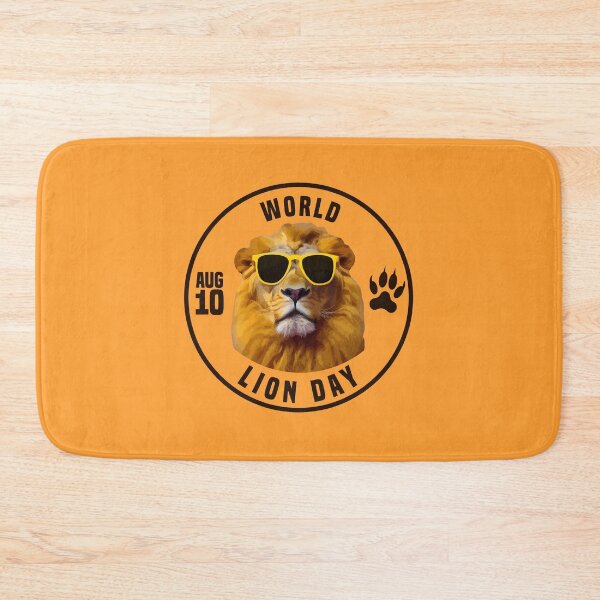 Item preview, 10 Aug. World Lion Day designed and sold by challengecafe.