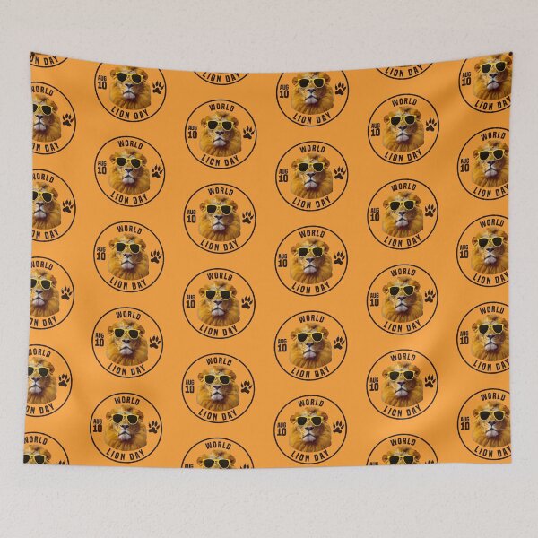 Item preview, 10 Aug. World Lion Day designed and sold by challengecafe.