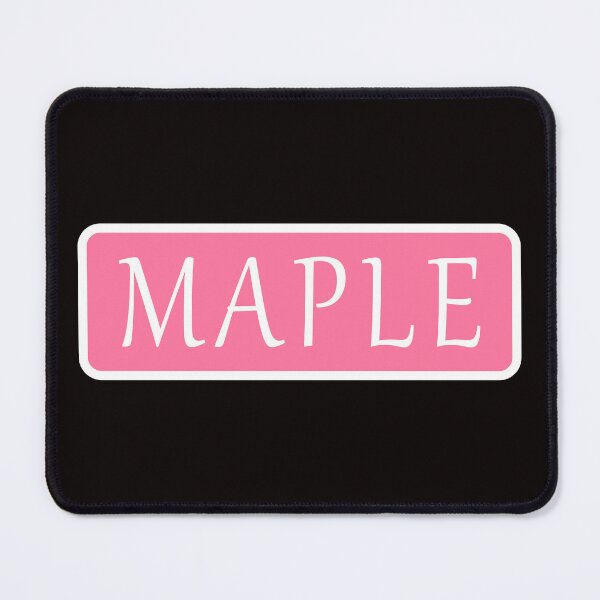 Item preview, Maple Girls Name designed and sold by Jeallan Designs.