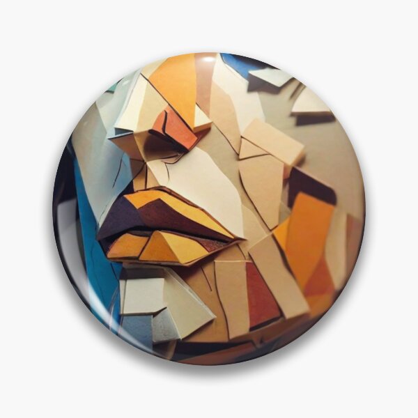 Item preview, Abstract Paper Art Portrait 1008 designed and sold by Dream369.