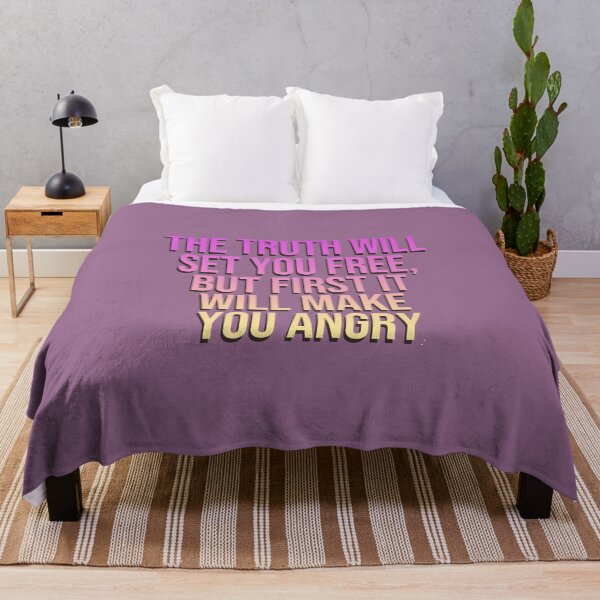Item preview, The truth will set you free, but first it will make you angry. designed and sold by La Loca.