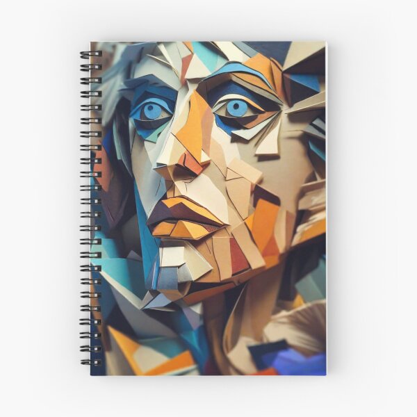 Item preview, Abstract Paper Art Portrait 1008 designed and sold by Dream369.