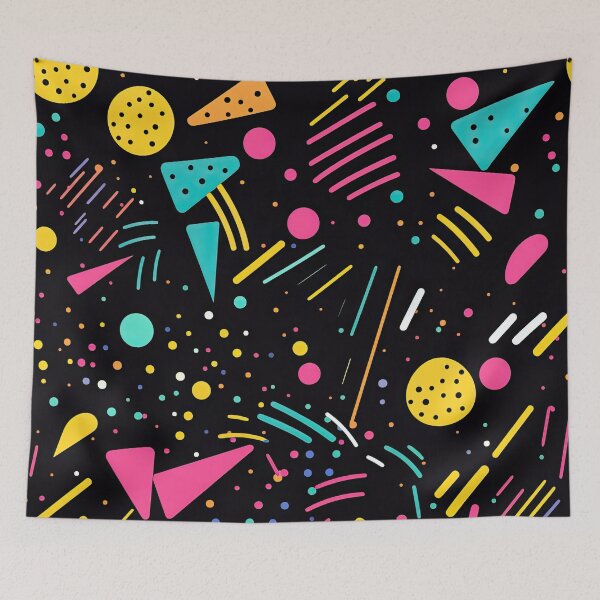 Item preview, 80s and 90s Retro Pop Pattern designed and sold by AeonAcademy.