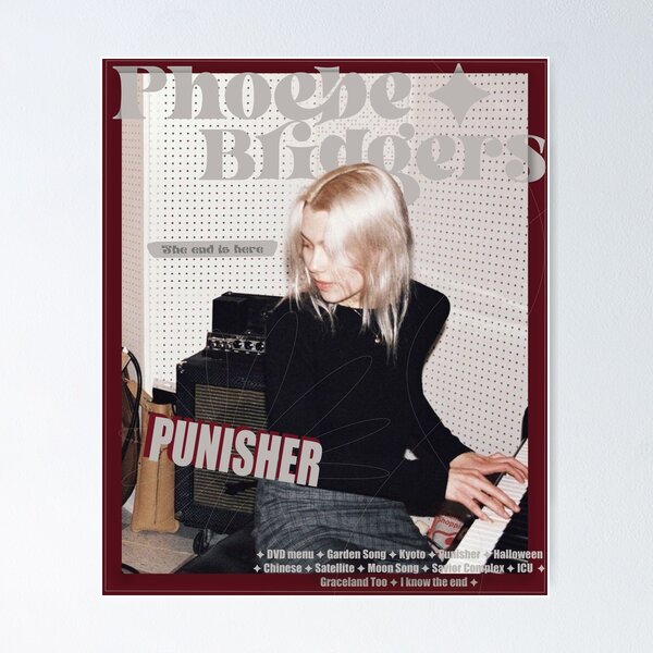 Artikel-Vorschau von Phoebe Bridgers Punisher, designt und verkauft von ellalbrettt.