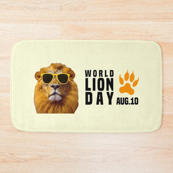 Item preview, 10 Aug. World Lion Day designed and sold by challengecafe.