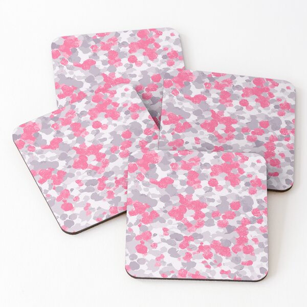 Item preview, Textured Hearts on a Pink and Grey Background designed and sold by Salahuddin190.