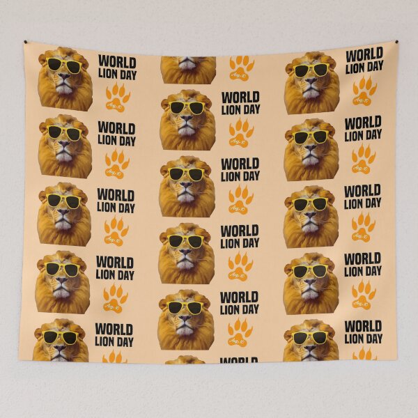 Item preview, 10 Aug. World Lion Day designed and sold by challengecafe.