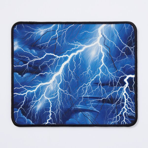 Item preview, Electricity Will Kill You Sapphire Blue Graphic T-Shirt Dress designed and sold by Digital-Art-Co.