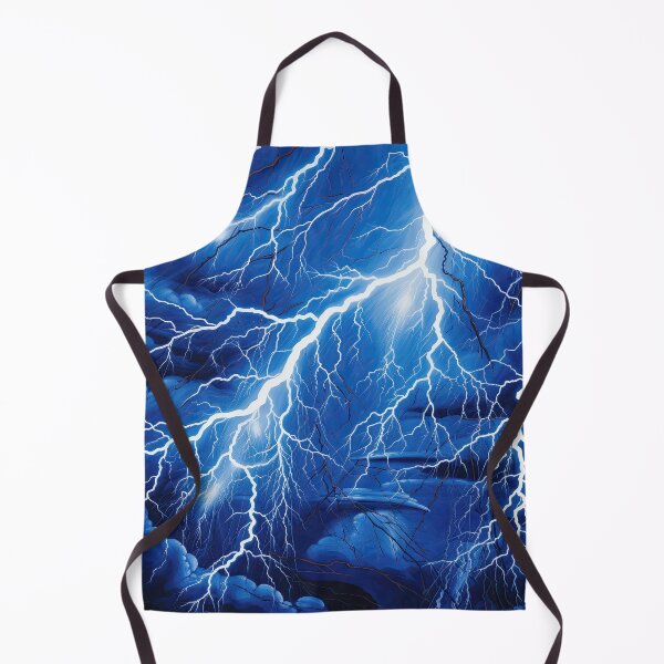 Item preview, Electricity Will Kill You Sapphire Blue Graphic T-Shirt Dress designed and sold by Digital-Art-Co.